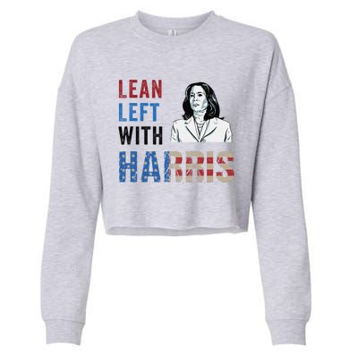 Lean Left With Harris Cropped Pullover Crew