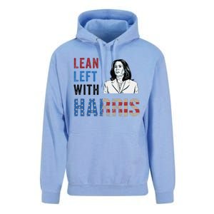 Lean Left With Harris Unisex Surf Hoodie