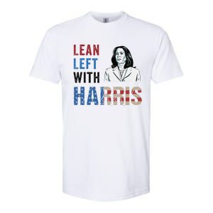 Lean Left With Harris Softstyle CVC T-Shirt