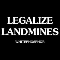 Legalize Landmines Whitephosphor Women's Crop Top Tee