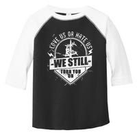 Lineworker Lineman We Still Turn You On Electrician Toddler Fine Jersey T-Shirt