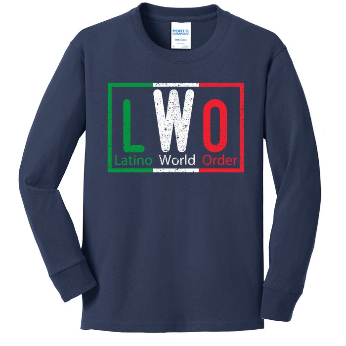 LWO Latino World Order Kids Long Sleeve Shirt