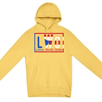 LWO Latino World Order Puerto Rico Premium Pullover Hoodie