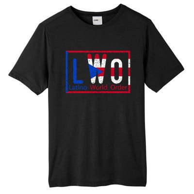 LWO Latino World Order Puerto Rico Tall Fusion ChromaSoft Performance T-Shirt