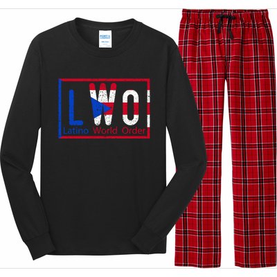 LWO Latino World Order Puerto Rico Long Sleeve Pajama Set