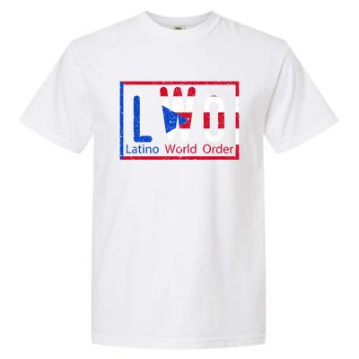 LWO Latino World Order Puerto Rico Garment-Dyed Heavyweight T-Shirt