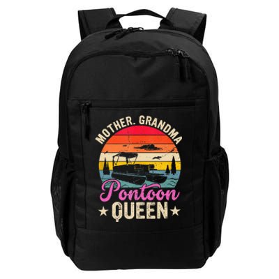 Lake Life Women Mom Mother Grandma Pontoon Queen Daily Commute Backpack