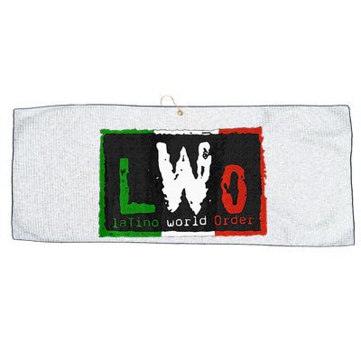 LWO Latino World Order Large Microfiber Waffle Golf Towel