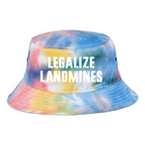 Legalize Landmines Women Funny Travel Tie Dye Newport Bucket Hat