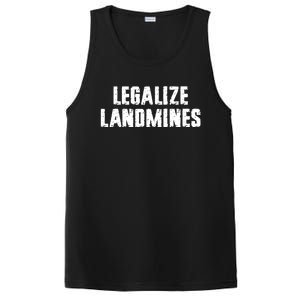 Legalize Landmines Women Funny Travel PosiCharge Competitor Tank