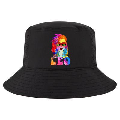 Leo LocD Woman Black Queen Art Zodiac Birthday Cool Comfort Performance Bucket Hat