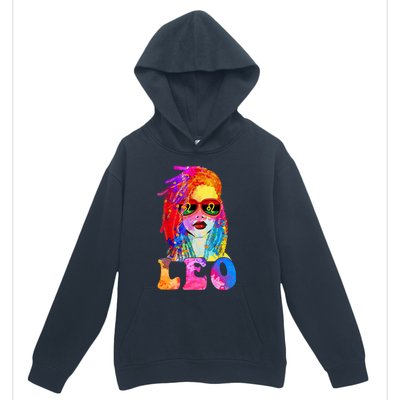 Leo LocD Woman Black Queen Art Zodiac Birthday Urban Pullover Hoodie