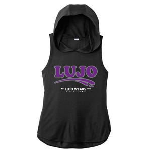 Lujo Lujo Wears Ladies PosiCharge Tri-Blend Wicking Draft Hoodie Tank