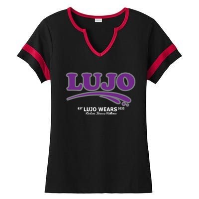 Lujo Lujo Wears Ladies Halftime Notch Neck Tee