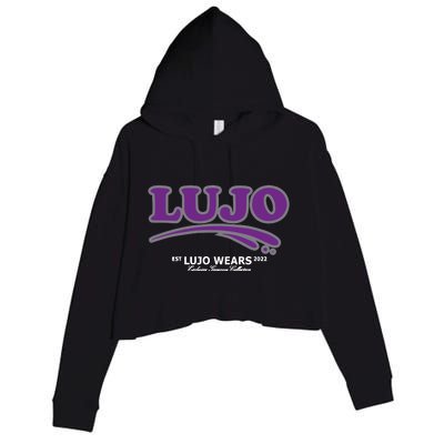 Lujo Lujo Wears Crop Fleece Hoodie