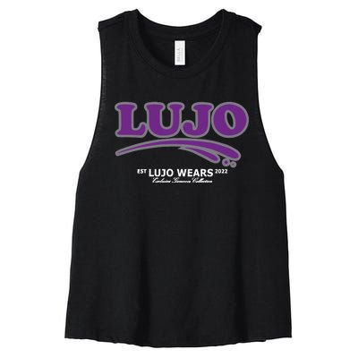 Lujo Lujo Wears Women's Racerback Cropped Tank