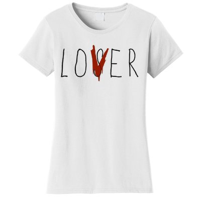 Loser Lover White Design Women's T-Shirt