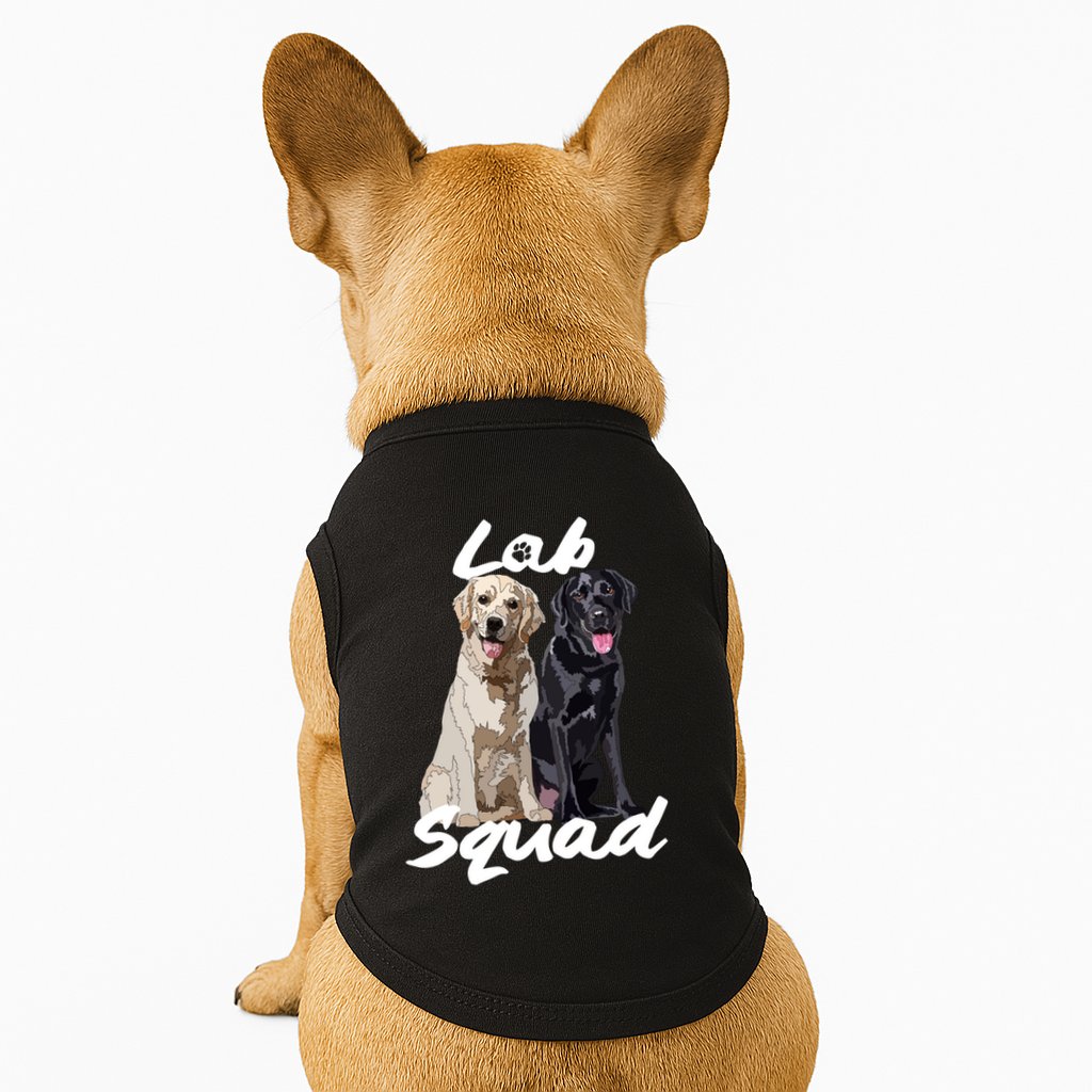 Labrador Lover Yellow Black Lab Squad Lab Mom Dad Cute Gift Doggie Tank