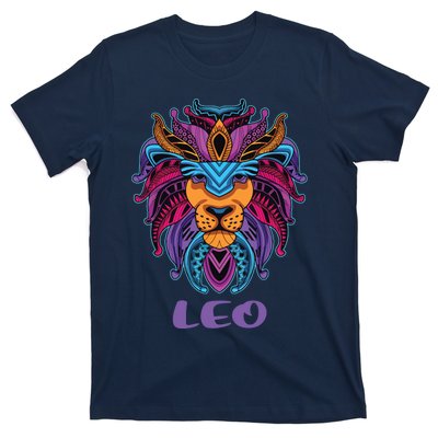 Leo Lion Zodiac Symbol Horoscope Astrology Birthday Gift T-Shirt