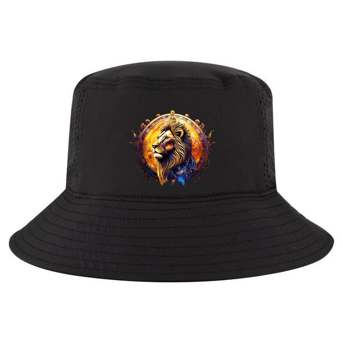 Leo Lion Zodiac Sign Cool Comfort Performance Bucket Hat