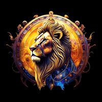 Leo Lion Zodiac Sign Cooling Performance Crew T-Shirt