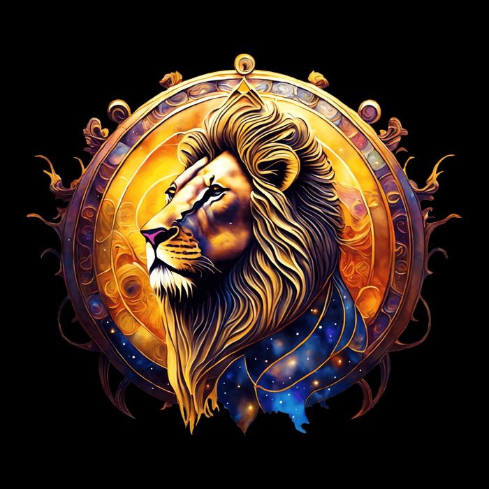 Leo Lion Zodiac Sign Bucket Hat