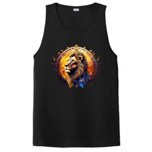 Leo Lion Zodiac Sign PosiCharge Competitor Tank