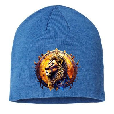 Leo Lion Zodiac Sign Sustainable Beanie