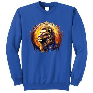 Leo Lion Zodiac Sign Tall Sweatshirt