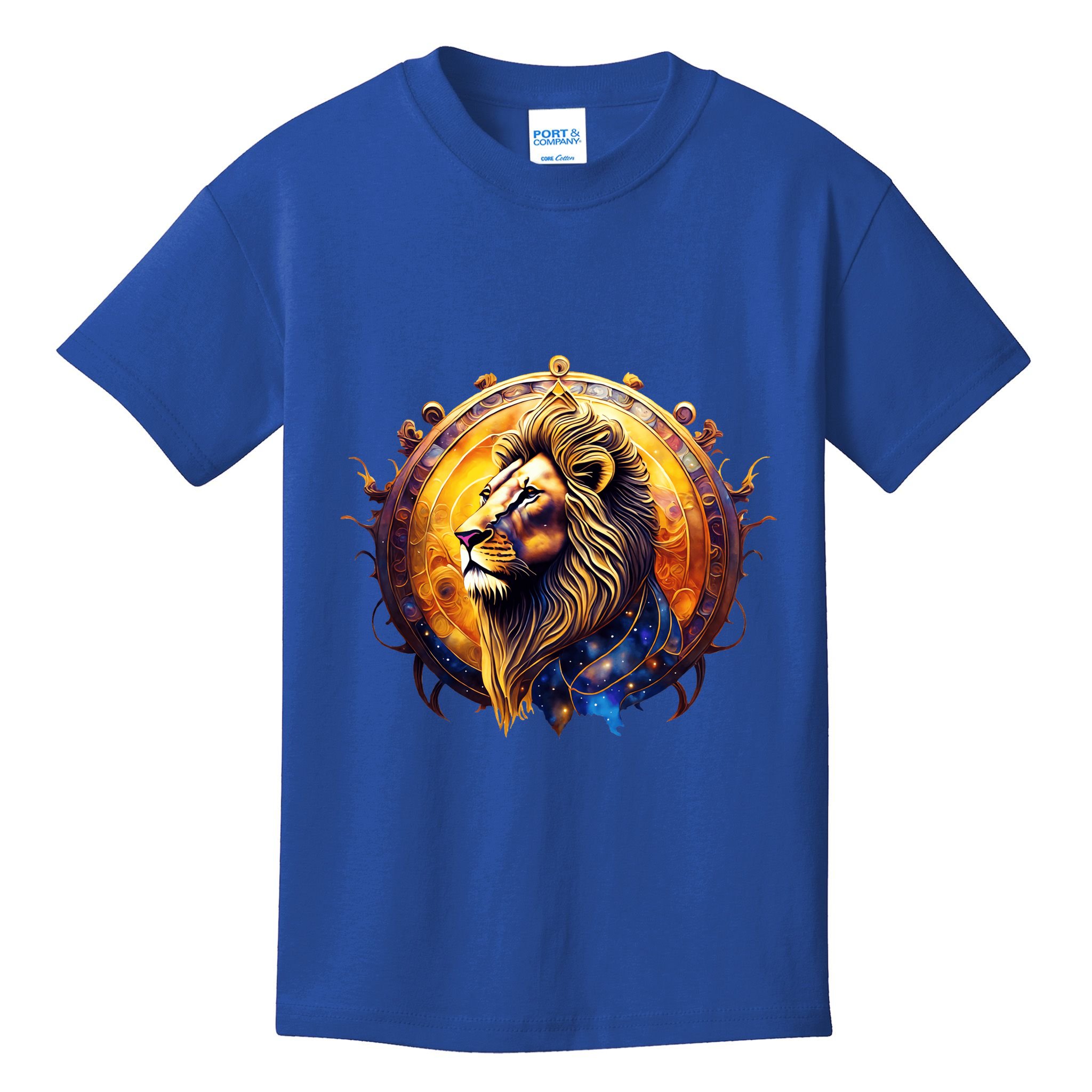 Leo Lion Zodiac Sign Kids T-Shirt