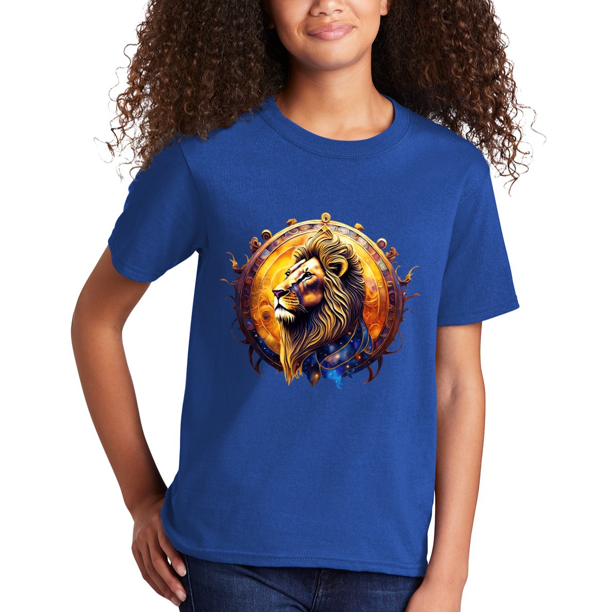 Leo Lion Zodiac Sign Kids T-Shirt