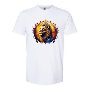 Leo Lion Zodiac Sign Softstyle CVC T-Shirt