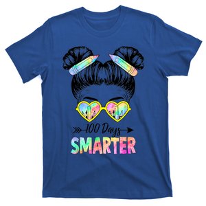 Little Miss 100 Days Smarter 100 Days Of School Teacher Cute Gift T-Shirt