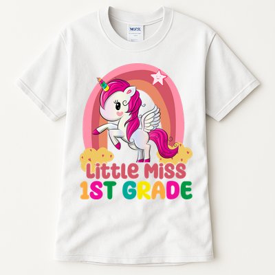 Little Miss 1st Grade Rainbow Unicorn Tall T-Shirt