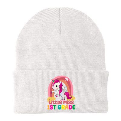 Little Miss 1st Grade Rainbow Unicorn Beanie