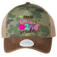 Little Miss 2nd Grade First Day Of Second Grade Cute Legacy Tie Dye Trucker Hat