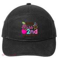 Little Miss 2nd Grade First Day Of Second Grade Cute 7-Panel Snapback Hat