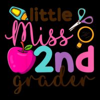 Little Miss 2nd Grade First Day Of Second Grade Cute Sustainable Beanie