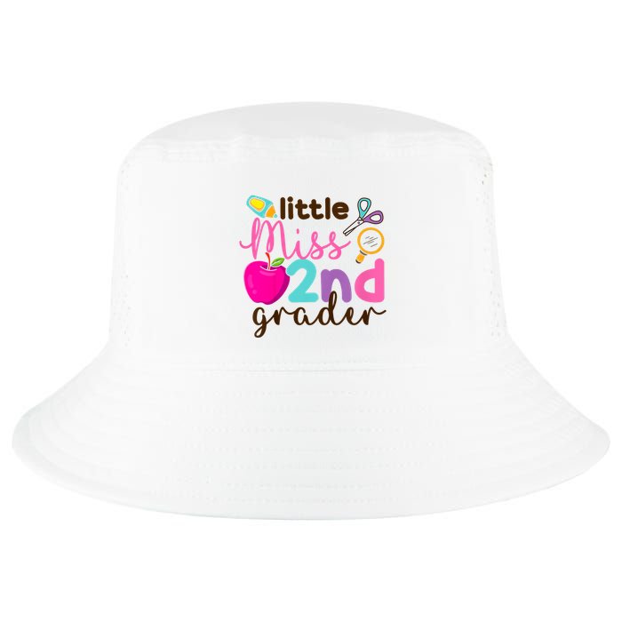 Little Miss 2nd Grade First Day Of Second Grade Cute Cool Comfort Performance Bucket Hat