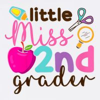 Little Miss 2nd Grade First Day Of Second Grade Cute Cool Comfort Performance Bucket Hat