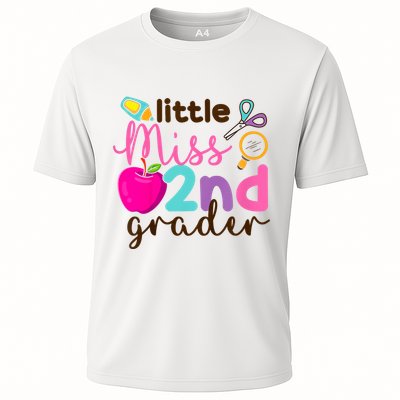 Little Miss 2nd Grade First Day Of Second Grade Cute Performance Shirt