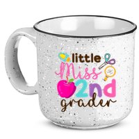 Little Miss 2nd Grade First Day Of Second Grade Cute 15oz Campfire Ceramic Mug