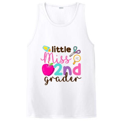 Little Miss 2nd Grade First Day Of Second Grade Cute PosiCharge Competitor Tank