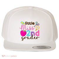Little Miss 2nd Grade First Day Of Second Grade Cute Wool Snapback Cap