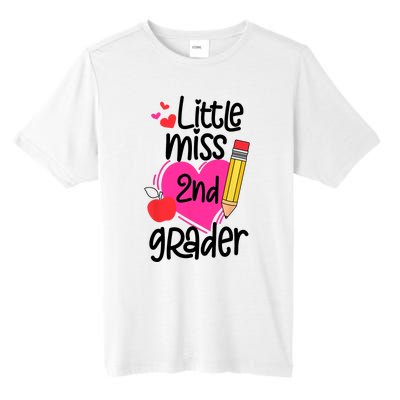 Little Miss 2nd Grader First Day Of Second Grade Girl Tall Fusion ChromaSoft Performance T-Shirt