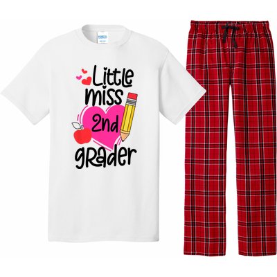 Little Miss 2nd Grader First Day Of Second Grade Girl Pajama Set