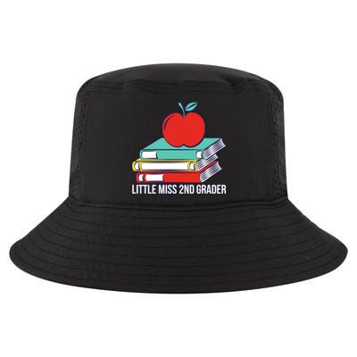 Little Miss 2nd Grader First Day Of Second Grade Cool Comfort Performance Bucket Hat