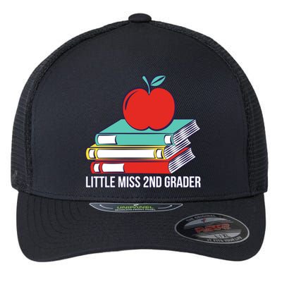 Little Miss 2nd Grader First Day Of Second Grade Flexfit Unipanel Trucker Cap