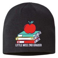 Little Miss 2nd Grader First Day Of Second Grade Sustainable Beanie