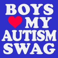 Love My Autism Swag Funny Autistic Awareness Idea Great Gift Toddler T-Shirt
